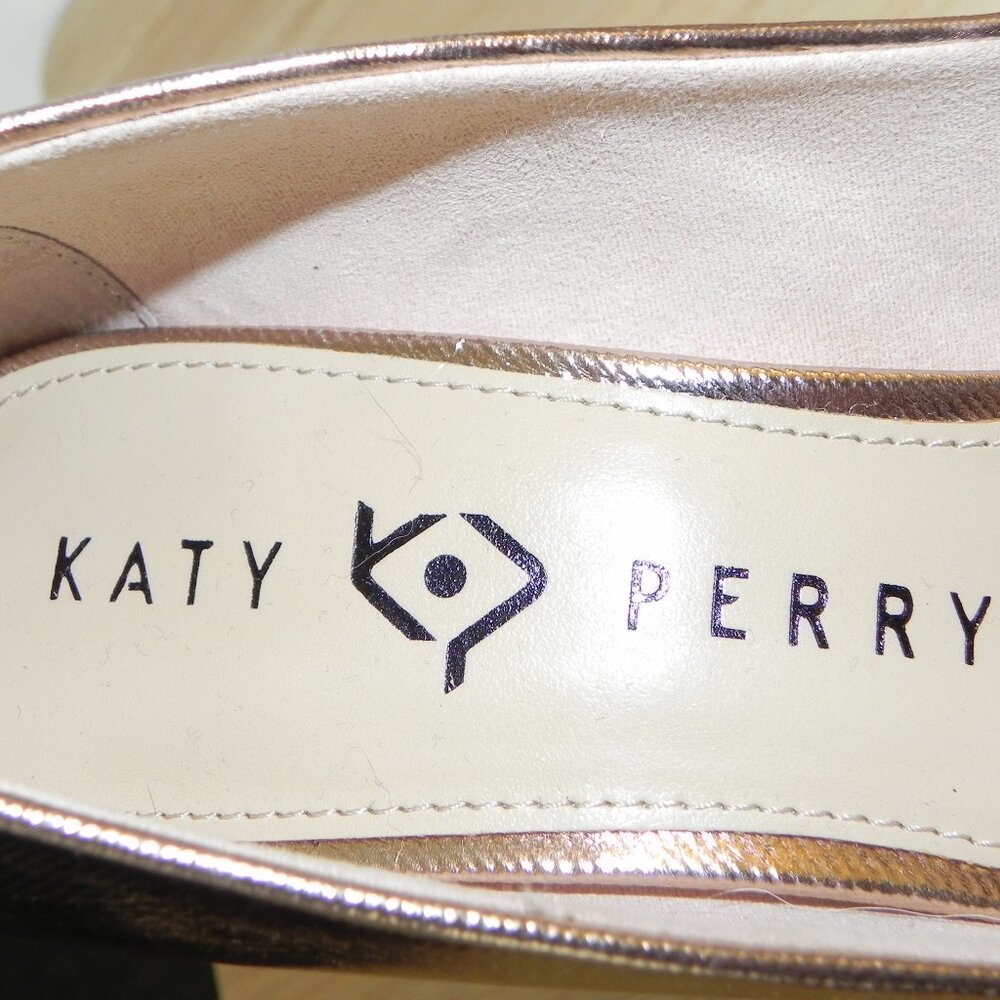 *New* Katy Perry The Sissy Gold Heels View 6